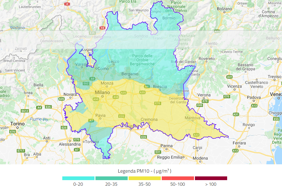 E' italiana l'app che mostra la qualità dell'aria in tempo reale