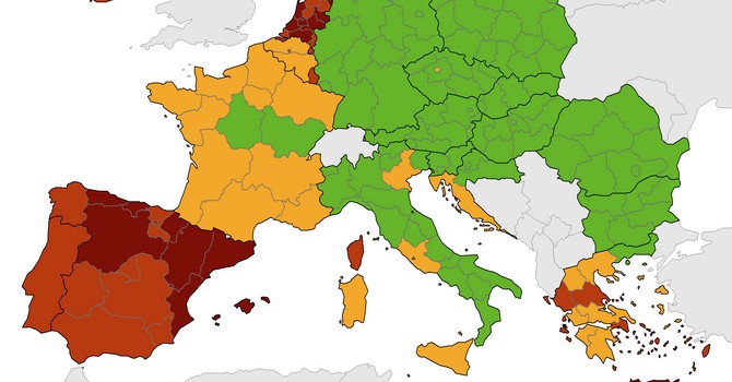 Quattro Regioni Italiane In Giallo Ecco Cosa Dice La Nuova Mappa Dell 